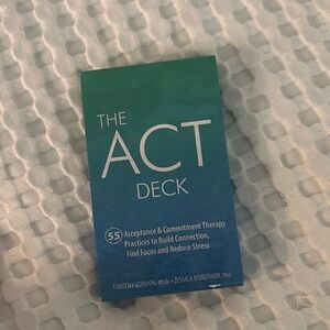 The Acceptance and Commitment Therapy Deck 52 cards